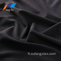 Tissu Abaya 100% polyester DTY tricoté en molleton brossé
